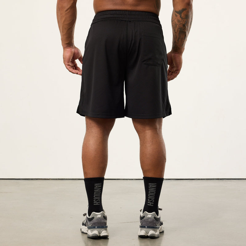 Vanquish Bodybuilding Black Mesh Shorts 4枚目の画像
