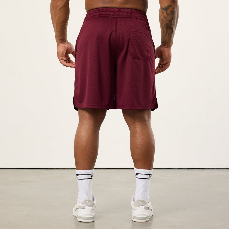 Vanquish Bodybuilding Burgundy Mesh Shorts 4枚目の画像