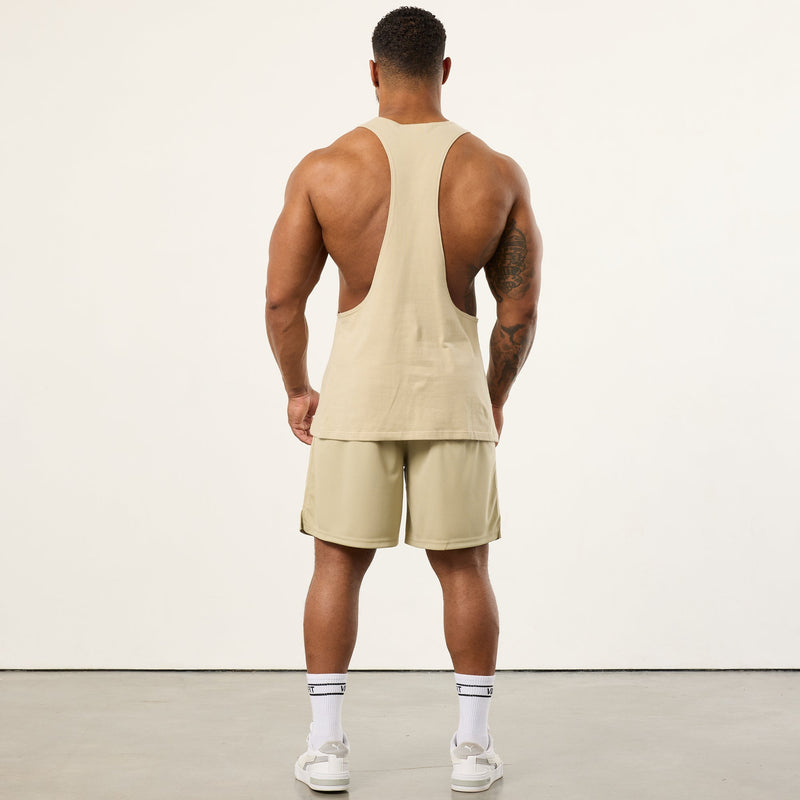 Vanquish Bodybuilding Vintage Khaki Mesh Shorts 3枚目の画像