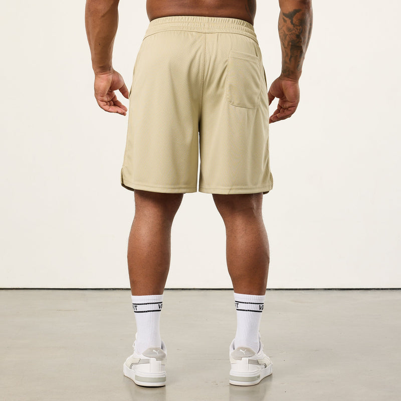 Vanquish Bodybuilding Vintage Khaki Mesh Shorts 4枚目の画像