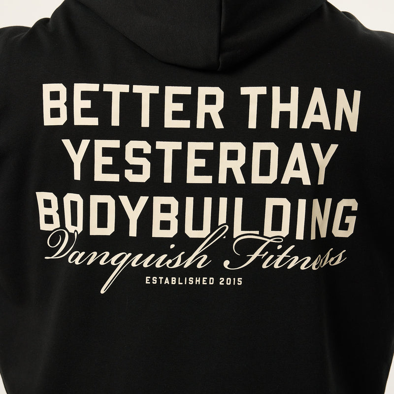 Vanquish Bodybuilding Black Boxy Oversized Pullover Hoodie 5枚目の画像