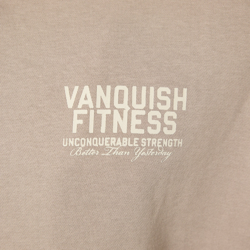 Vanquish TSP Unconquerable Strength Grey Oversized Pullover Hoodie 6枚目の画像