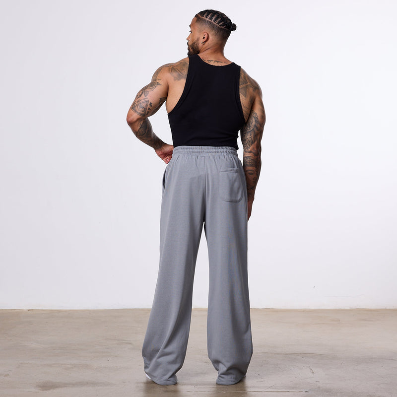 Vanquish Essential Steel Grey Straight Leg Sweatpants 3枚目の画像