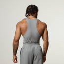 Vanquish Essential V2 Steel Grey Ribbed Tank 3枚目の画像