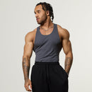 Vanquish Essential V2 Denim Blue Ribbed Tank 1枚目の画像