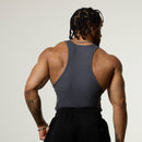 Vanquish Essential V2 Denim Blue Ribbed Tank 3枚目の画像