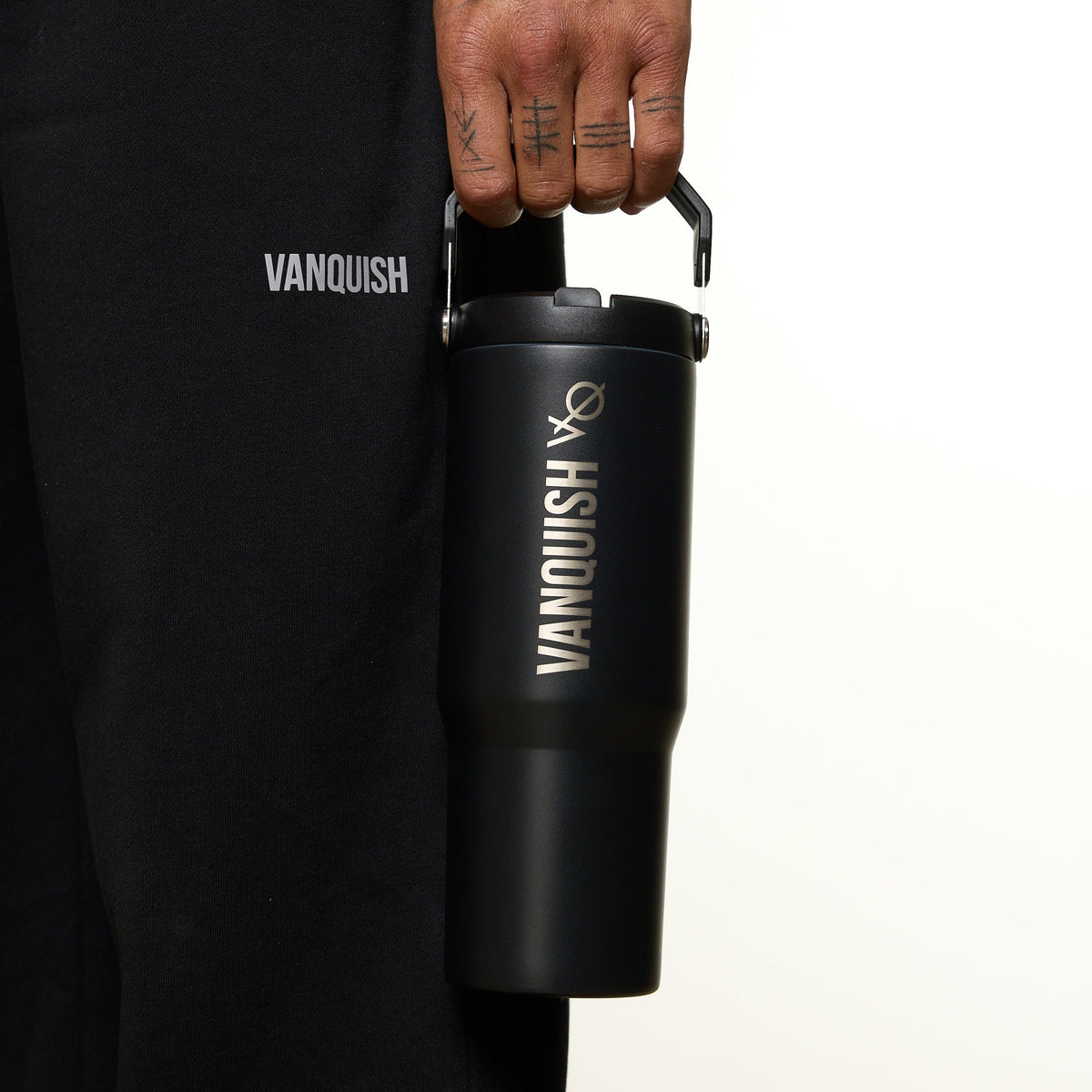 Vanquish Black Metal Insulated Flask 4枚目の画像