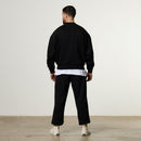 Vanquish Essential V2 Black Oversized Boxy Sweatshirt 2枚目の画像
