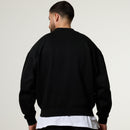 Vanquish Essential V2 Black Oversized Boxy Sweatshirt 4枚目の画像