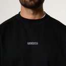 Vanquish Essential V2 Black Oversized Boxy Sweatshirt 3枚目の画像