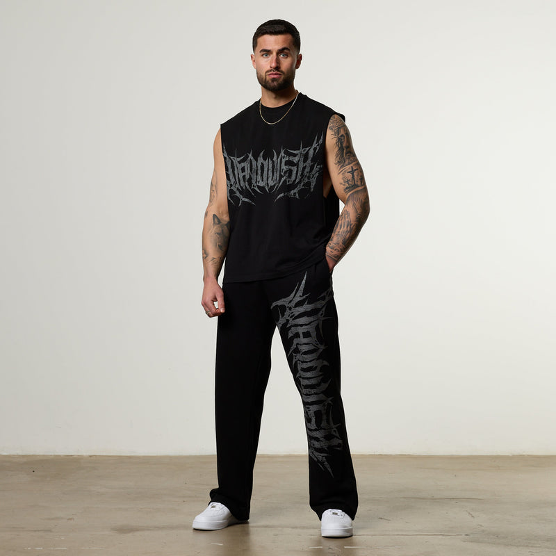 Vanquish Metal Black Cut Off Sleeveless 2枚目の画像