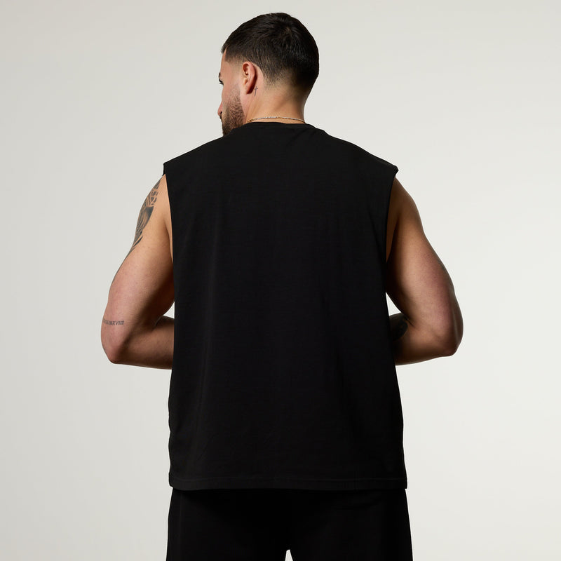 Vanquish Metal Black Cut Off Sleeveless 3枚目の画像