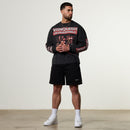 Vanquish Obsidian Black Dobermann Oversized Long Sleeve Boxy T Shirt 4枚目の画像