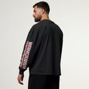 Vanquish Obsidian Black Dobermann Oversized Long Sleeve Boxy T Shirt 2枚目の画像