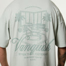 Vanquish Off Season Green Oversized Boxy T Shirt 3枚目の画像