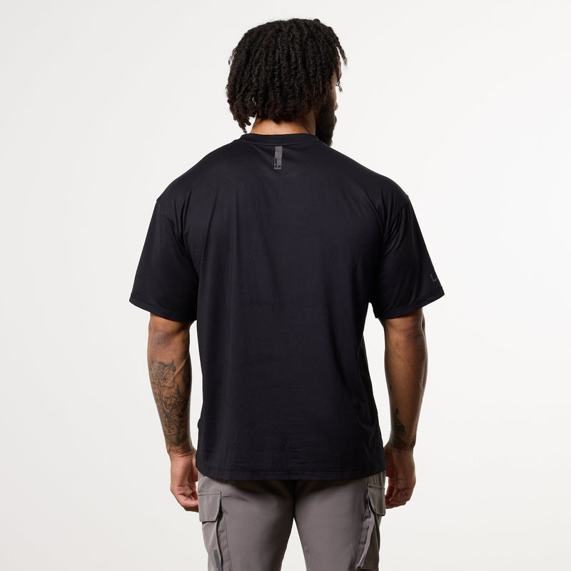 LRT Black Performance Oversized T Shirt 2枚目の画像