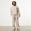 THORN KNIT OAT STRAIGHT LEG SWEATPANTS 4枚目の画像