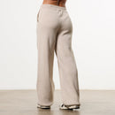 WOMENS EMBROIDERED KNIT OAT STRAIGHT LEG SWEATPANTS 2枚目の画像