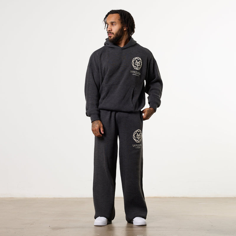 THORN KNIT STORM GREY STRAIGHT LEG SWEATPANTS 4枚目の画像