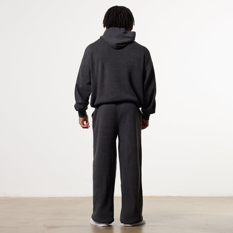 THORN KNIT STORM GREY OVERSIZED HOODIE 5枚目の画像