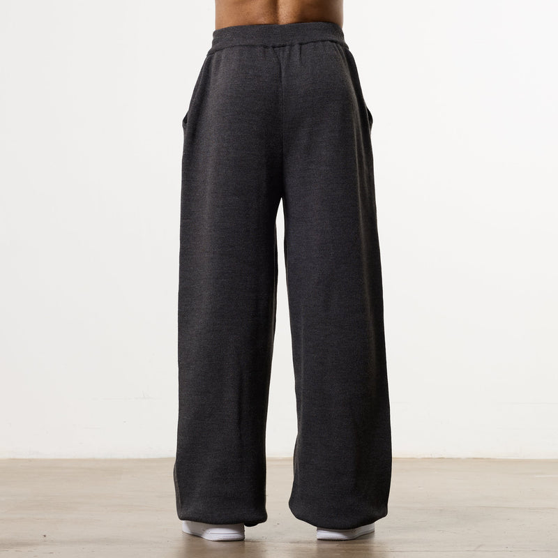 THORN KNIT STORM GREY STRAIGHT LEG SWEATPANTS 2枚目の画像