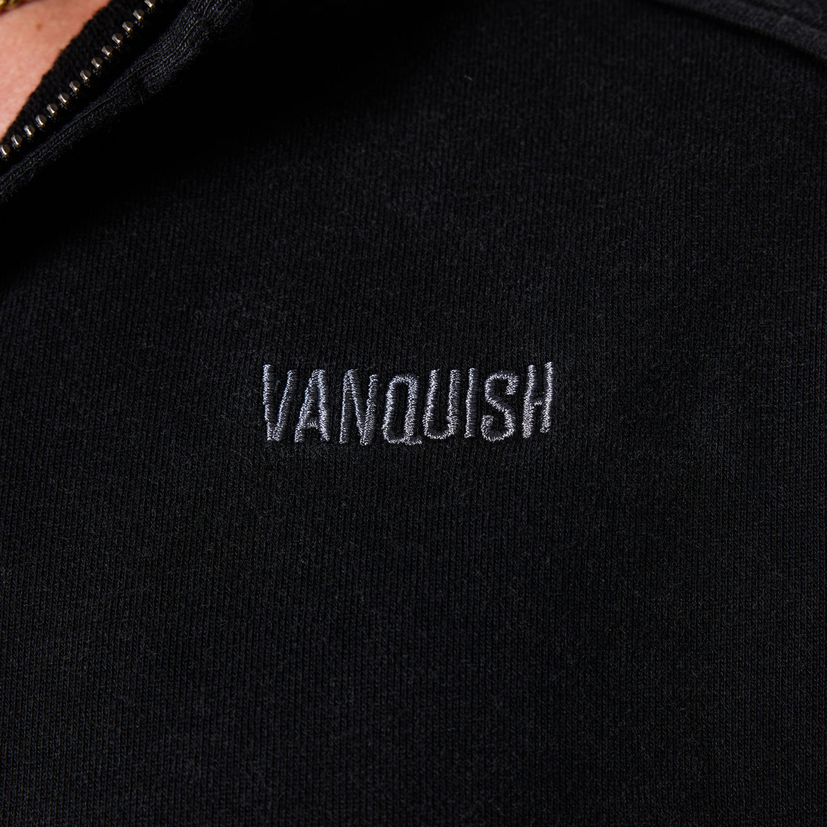 WOMENS WASHED BLACK HEAVY WEIGHT OVERSIZED ZIP HOODIE 3枚目の画像