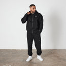 Vanquish Essential Black Oversized Full Zip Hoodie 2枚目の画像