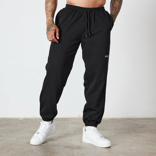 Vanquish Essential Black Oversized Sweatpants 1枚目の画像