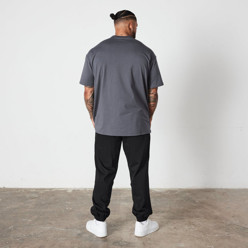 Vanquish Essential Denim Blue Oversized T Shirt 4枚目の画像