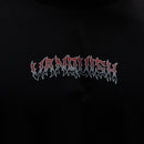 VQ x Baki: Black Oliva Boxy Oversized T Shirt 4枚目の画像