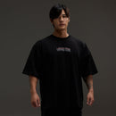 VQ x Baki: Black Oliva Boxy Oversized T Shirt 3枚目の画像