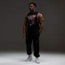 VQ x Baki: Black Oliva Sleeveless T Shirt 4枚目の画像