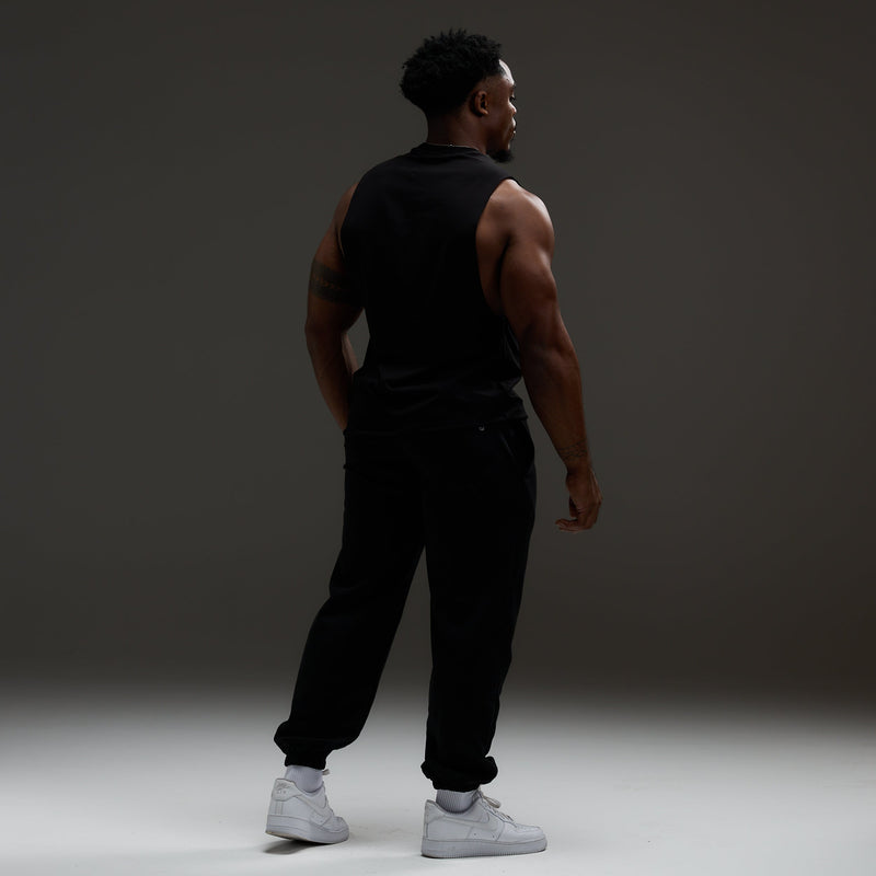 VQ x Baki: Black Oliva Sleeveless T Shirt 5枚目の画像