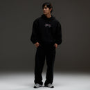 VQ x Baki: Black Boxy Oversized Hoodie 3枚目の画像
