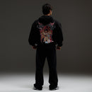 VQ x Baki: Black Boxy Oversized Hoodie 5枚目の画像