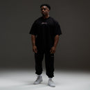 VQ x Baki: Black Yujiro Boxy Oversized T Shirt 6枚目の画像