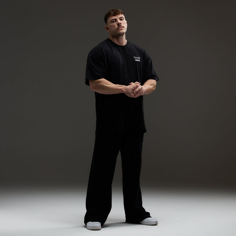 VANQUISH FITNESS DBSモデル 悟空 SSGS ブラック オーバーサイズTシャツ