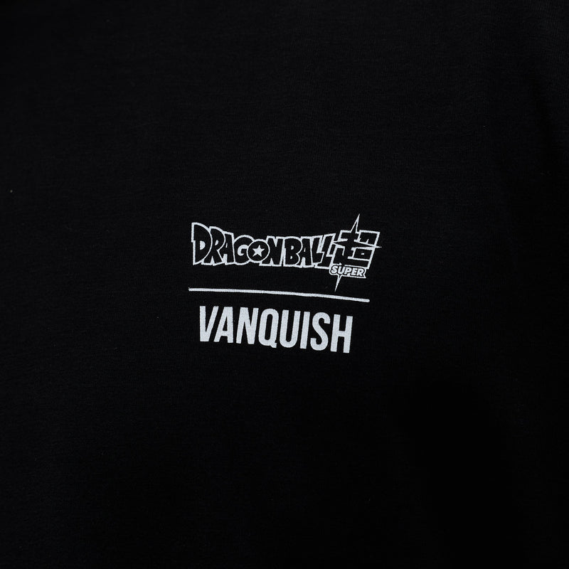 VANQUISH FITNESS DBSモデル 悟空 SSGS ブラック オーバーサイズTシャツ