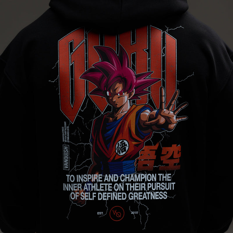 Vanquish DBS Goku Black Hoodie 2枚目の画像