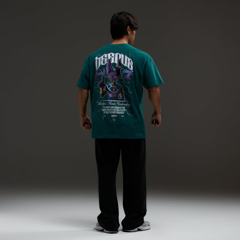 Vanquish DBS Beerus Green Oversized T Shirt 6枚目の画像