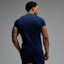 ACADEMY ARCH NAVY SLIM FIT T SHIRT 2枚目の画像