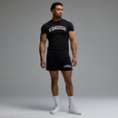 ACADEMY ARCH BLACK SLIM FIT T SHIRT 4枚目の画像