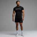 ACADEMY OUTLINE BLACK REGULAR FIT SHORT 4枚目の画像
