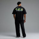 REVOLVE HEAT MAP BLACK OVERSIZED BOXY T SHIRT 6枚目の画像
