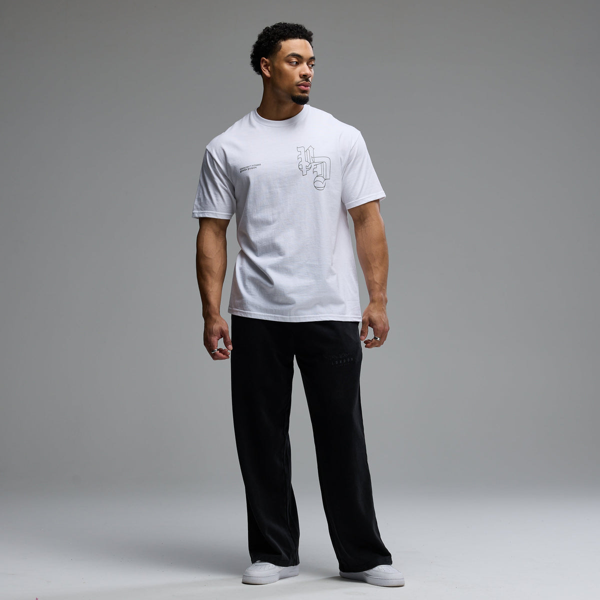 REVOLVE POWER DIVISION WHITE OVERSIZED BOXY T SHIRT 5枚目の画像