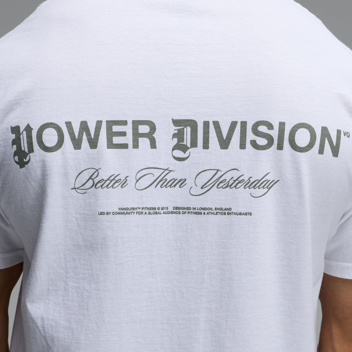 REVOLVE POWER DIVISION WHITE OVERSIZED BOXY T SHIRT 4枚目の画像