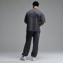 BODYBUILDING EMBLEM CHARCOAL OVERSIZED BOXY T SHIRT 6枚目の画像