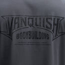 BODYBUILDING EMBLEM CHARCOAL OVERSIZED BOXY T SHIRT 4枚目の画像