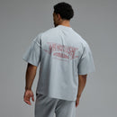 BODYBUILDING EMBLEM MIST OVERSIZED BOXY T SHIRT 1枚目の画像