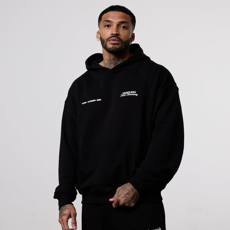 Vanquish TSP Anniversary Black Oversized Hoodie 2枚目の画像